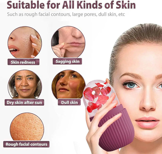 Silicone Ice Face Roller