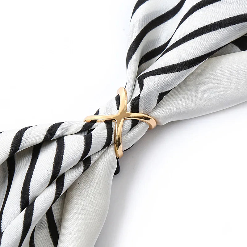 Fashion Cross Scarf Clip