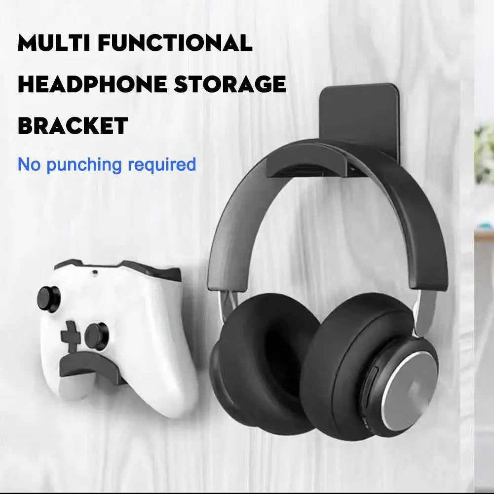 Universal Wall Mounted Headphone Stand