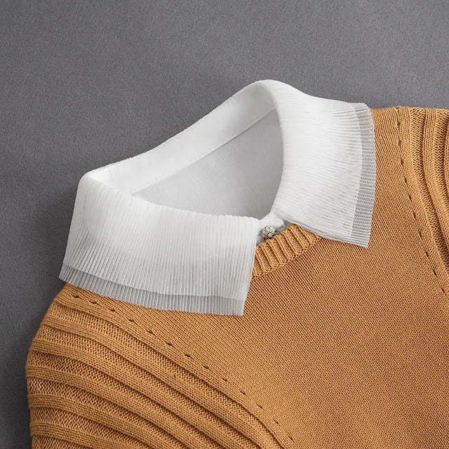 Fashion Ladies Blouse Collar