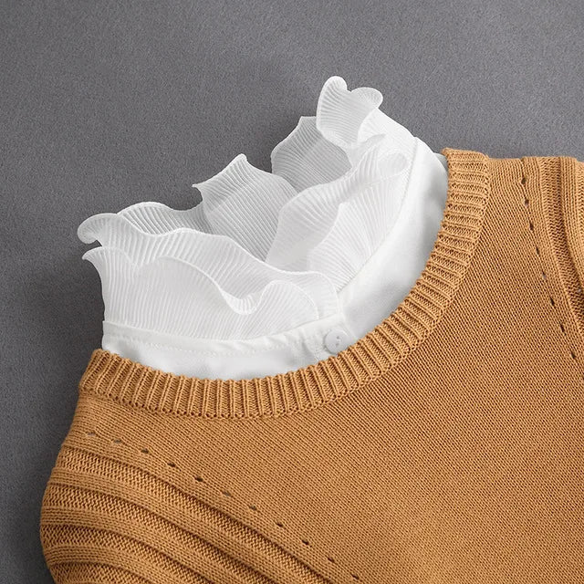Fashion Ladies Blouse Collar