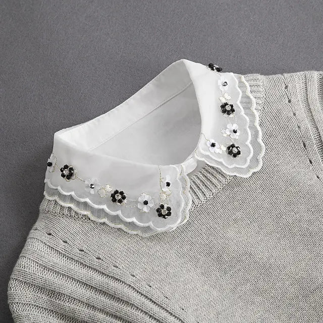 Fashion Ladies Blouse Collar