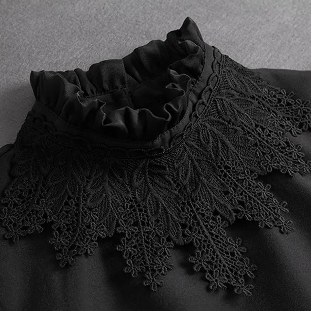 Fashion Ladies Blouse Collar