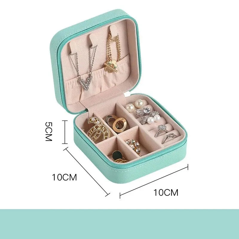 Mini Jewelry Travel Organizer Box