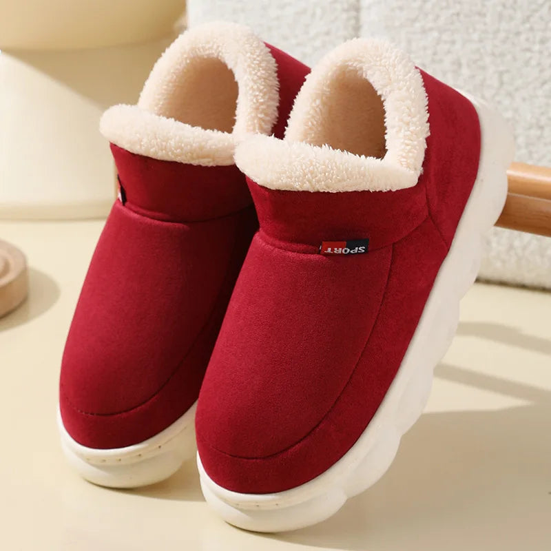Plush Padded Shoes Female