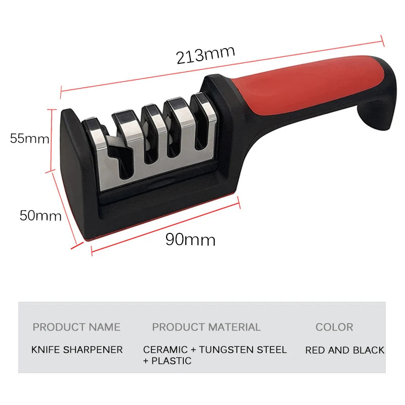 Knife Sharpener Kitchen 3/4-Segment