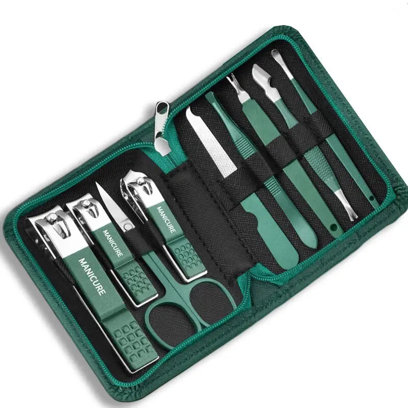 Professional Nail Care Kit Stainless Steel Manicure & Pedicure Set