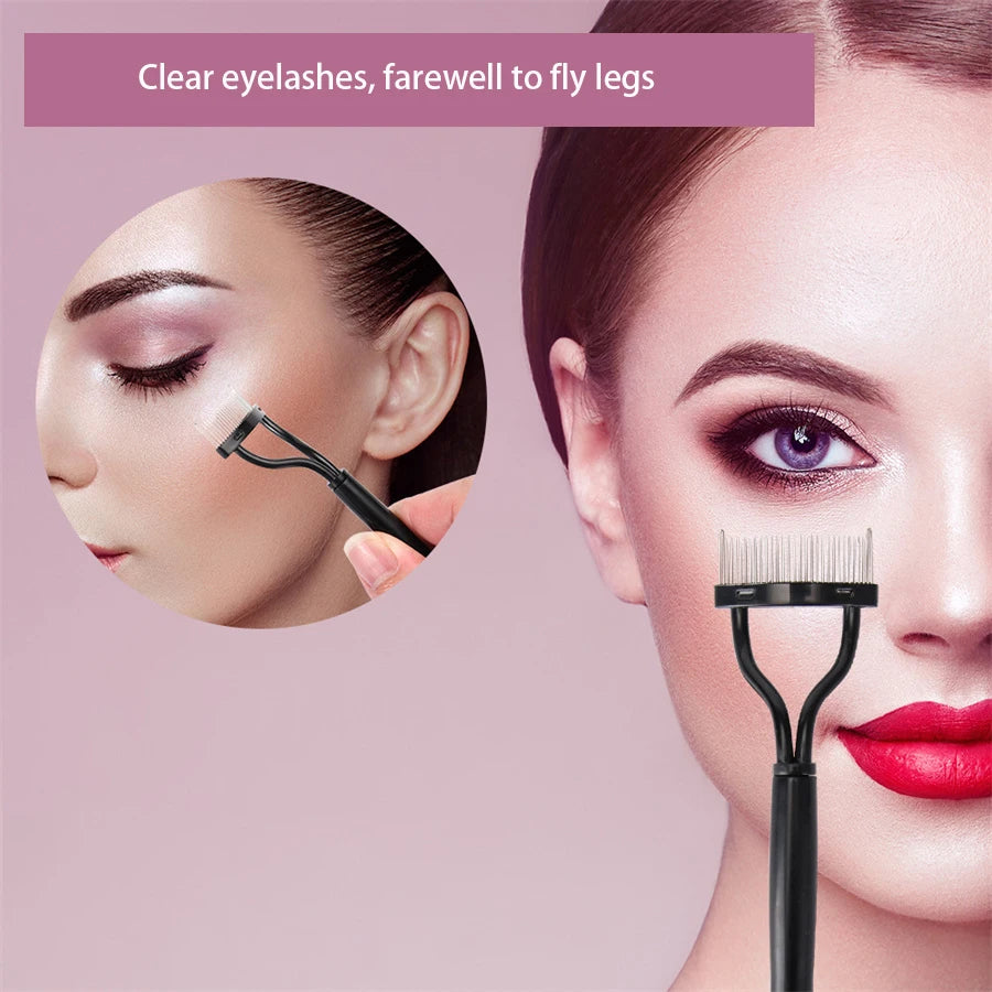 Dual Color Handle Curling Eyelash Clip