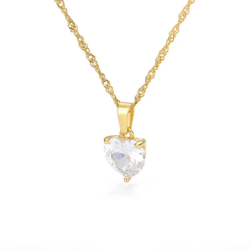 Multilayer Heart Necklace