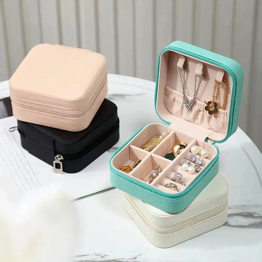 Mini Jewelry Travel Organizer Box