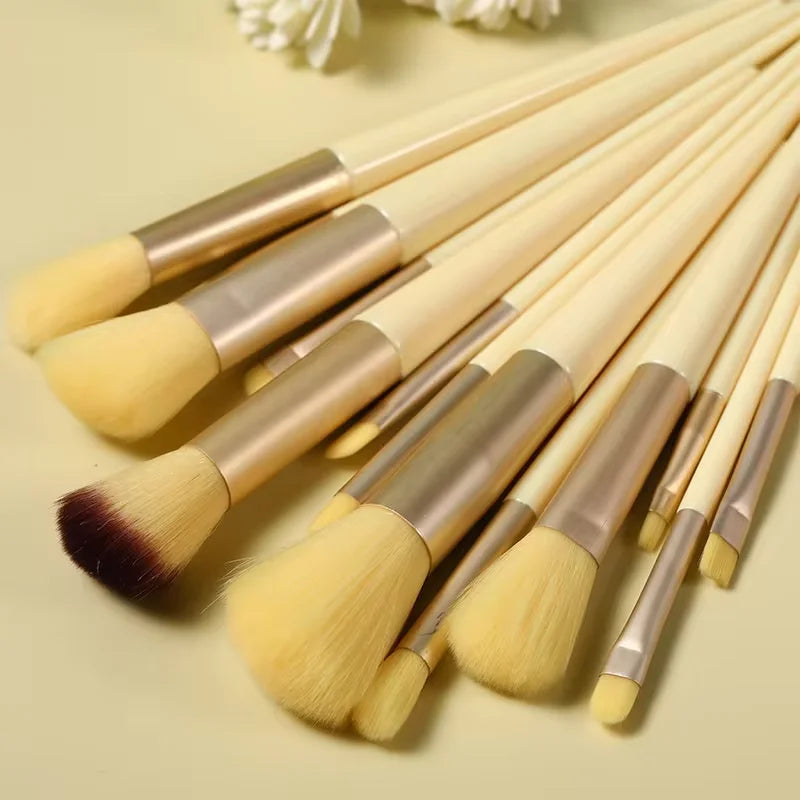 Colorful Makeup Brush Set