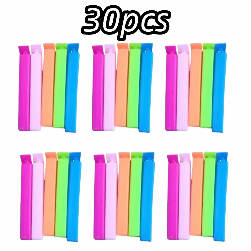 Colorful Sealing Clips Moisture-Proof Fresh-Keeping