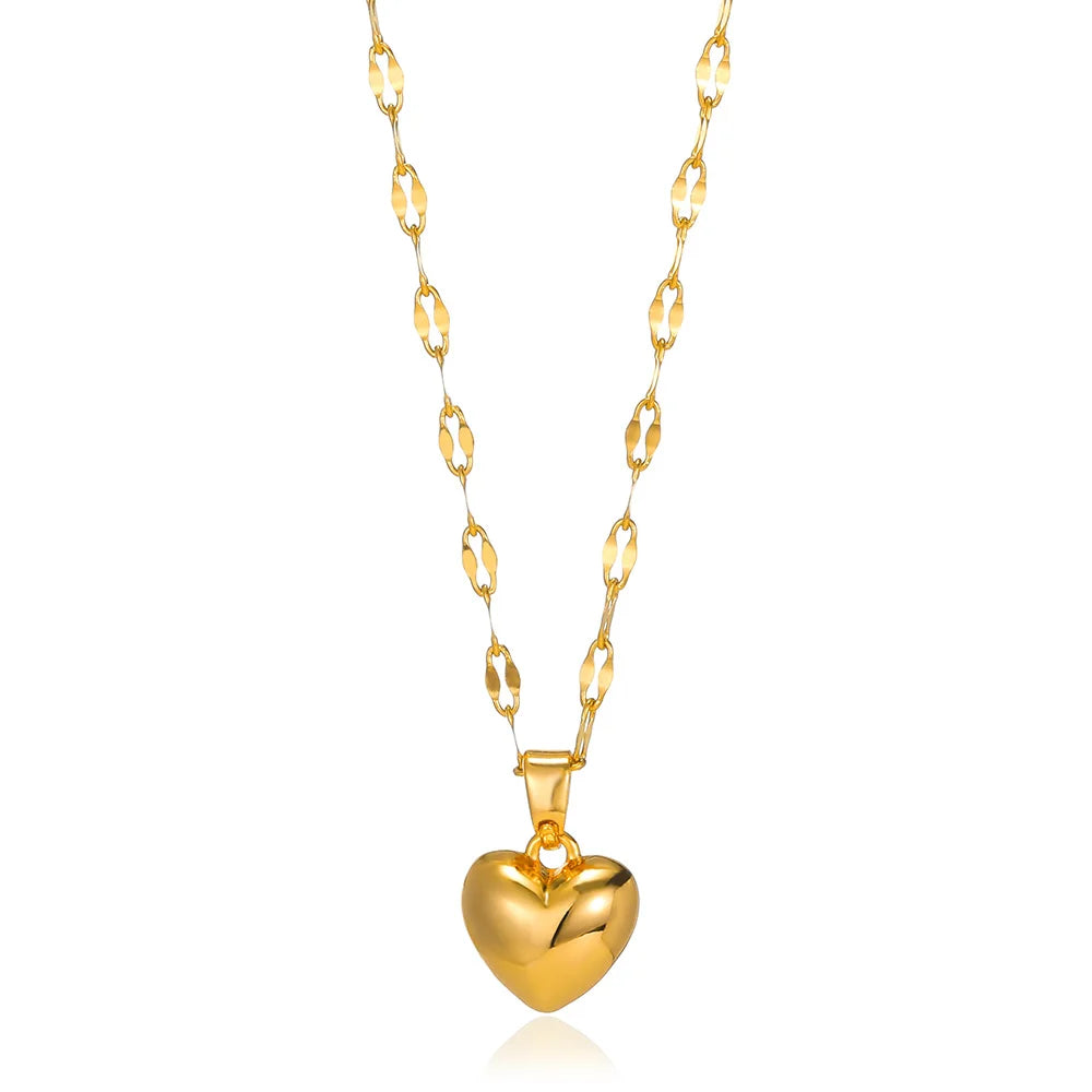 Multilayer Heart Necklace