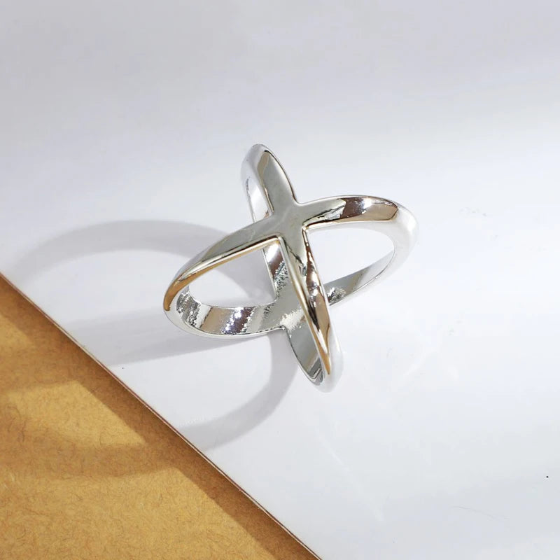 Fashion Cross Scarf Clip