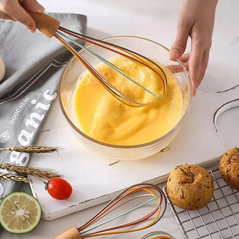 Kitchen Stainless Steel Whisk Creamer Semi-automatic