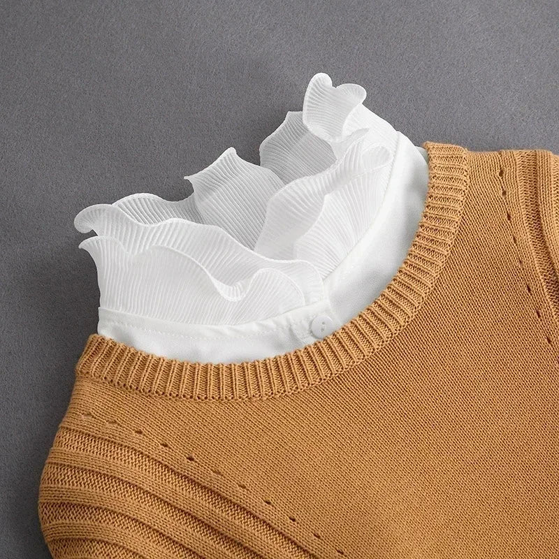Fashion Ladies Blouse Collar