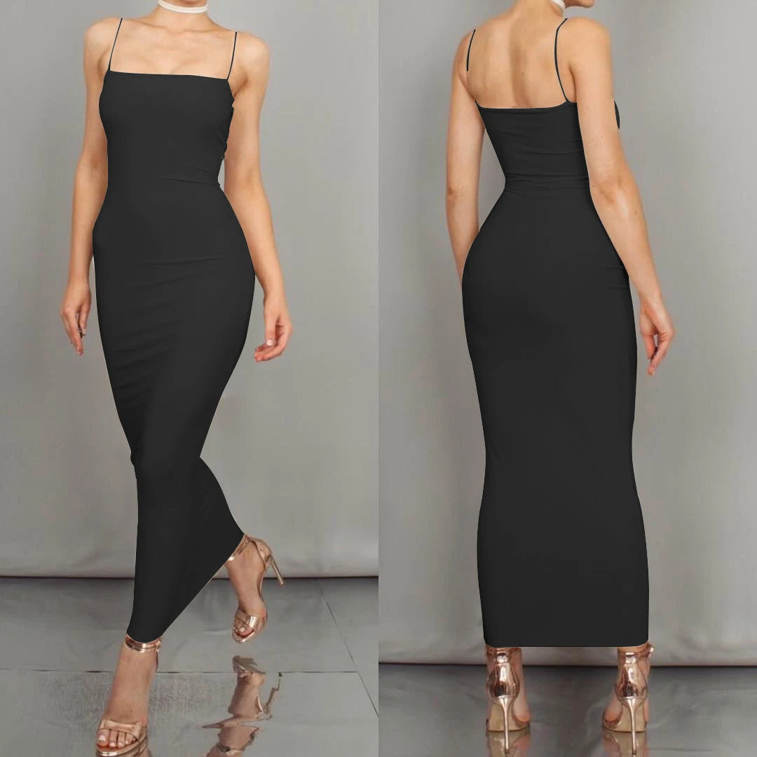 Summer Women's Dress Long Sling
