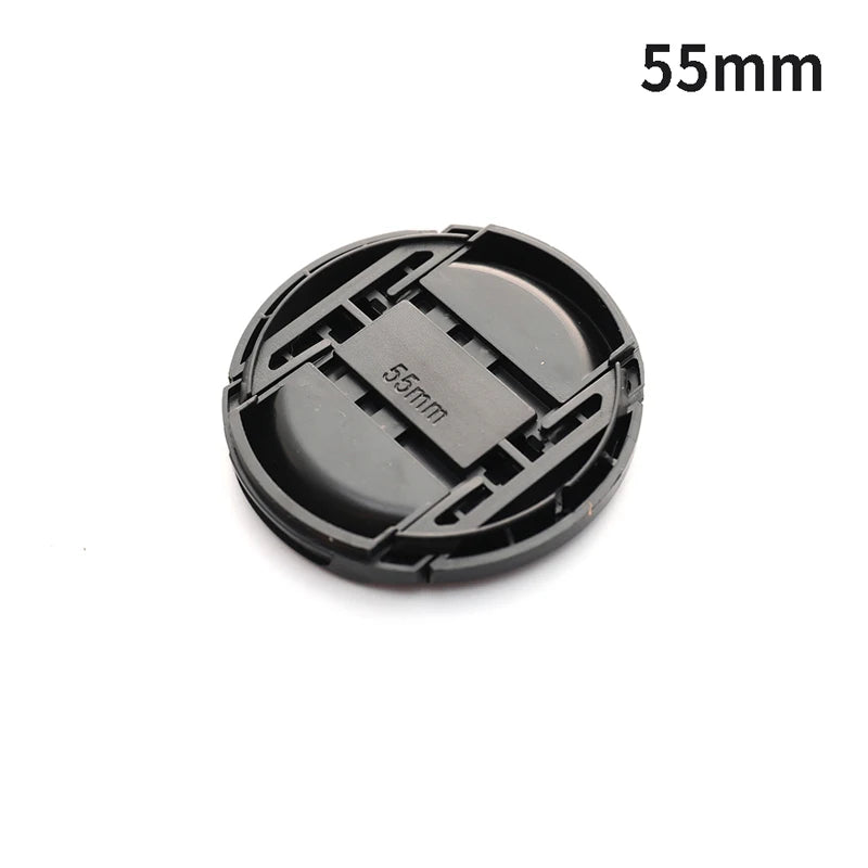 Camera Lens Cap High-quality 40.5mm 49mm 52mm 55mm 58mm 62mm 67mm 72mm 77mm 82mm Snap on Front Lens Cap for Camera