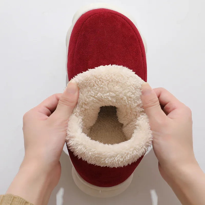 Plush Padded Shoes Female