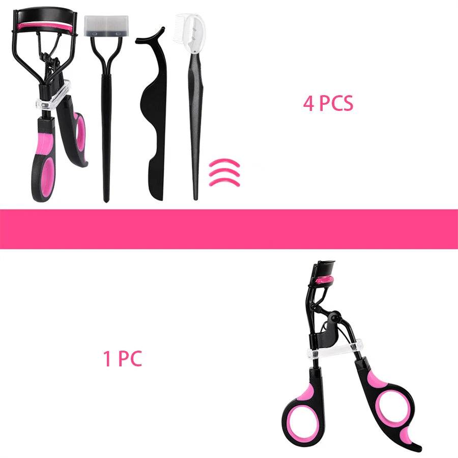 Dual Color Handle Curling Eyelash Clip