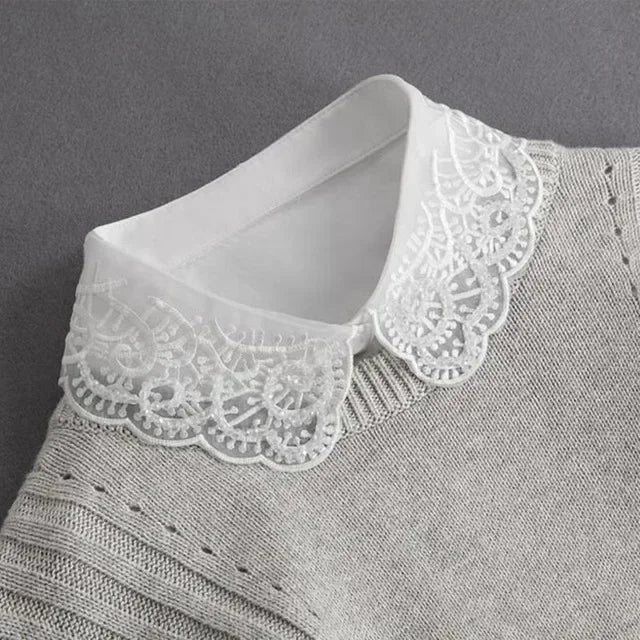 Fashion Ladies Blouse Collar