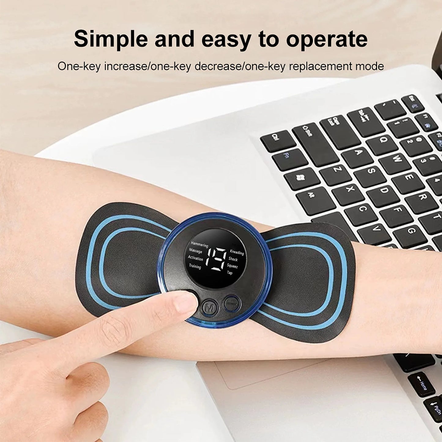 Neck Massager Mini Electric  EMS Cervical Back Vertebra