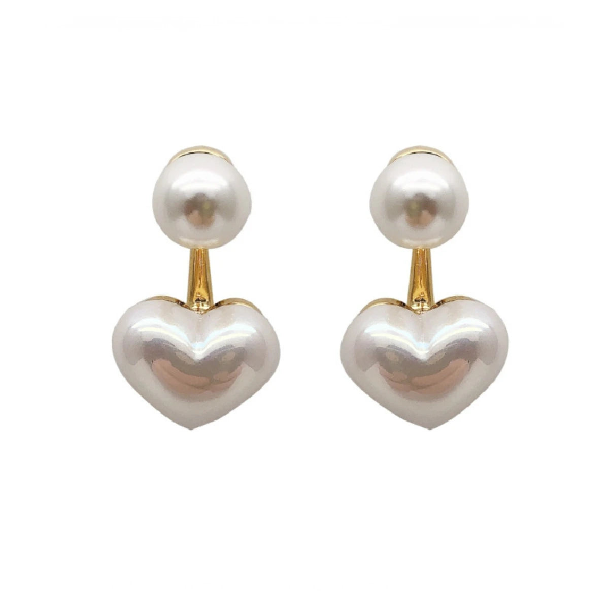 Lady Love Pearl Cold Wind Earrings