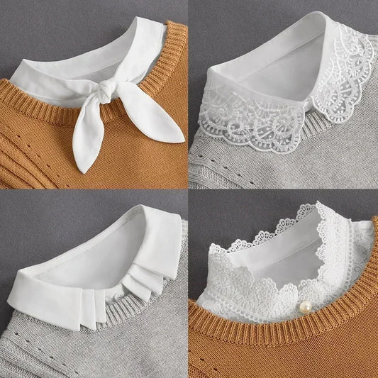 Fashion Ladies Blouse Collar