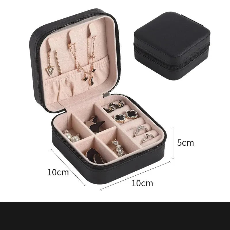Mini Jewelry Travel Organizer Box