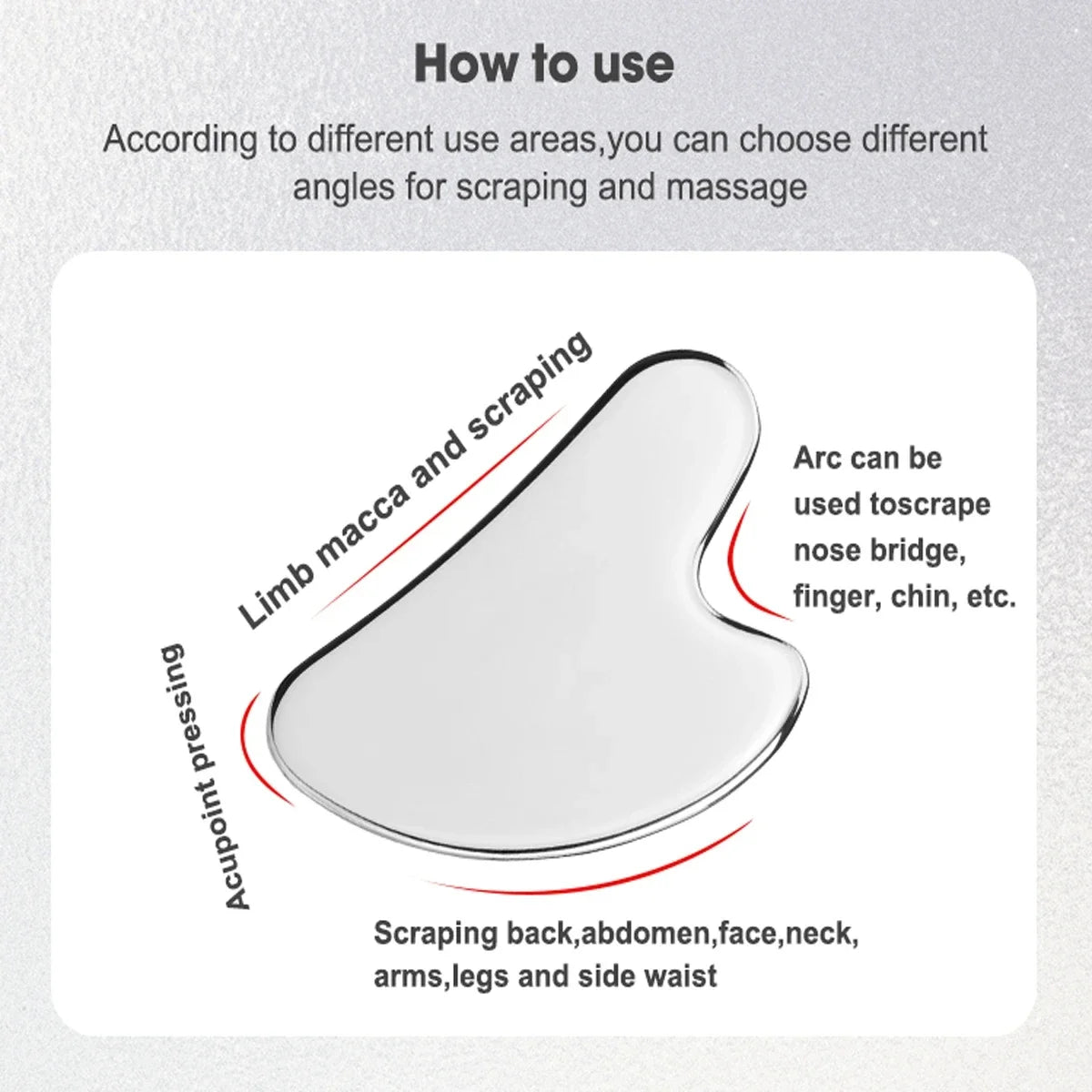 Scraper Massager Facial Skin Care
