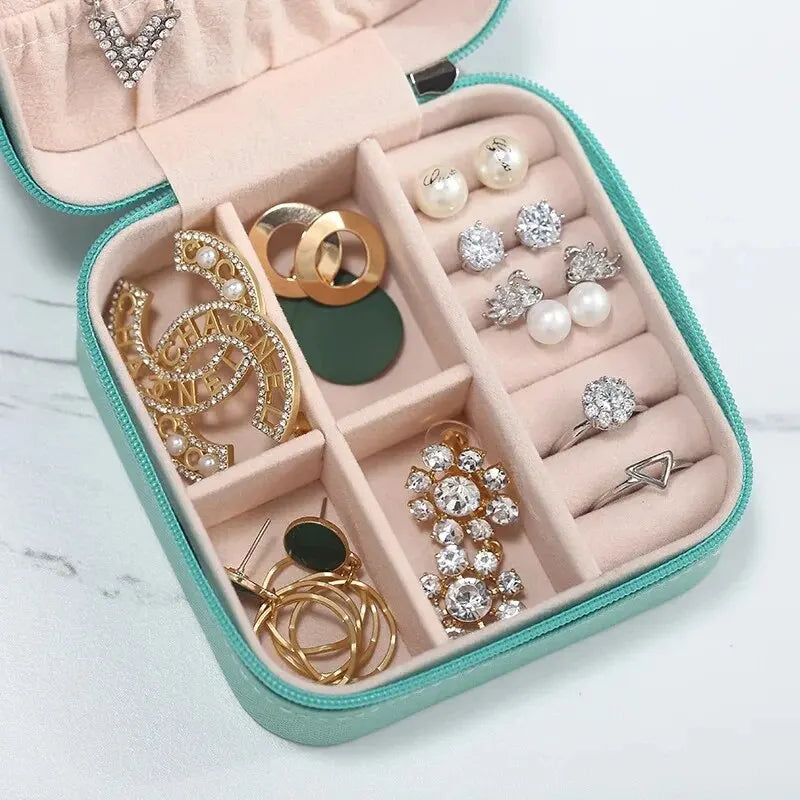 Mini Jewelry Travel Organizer Box