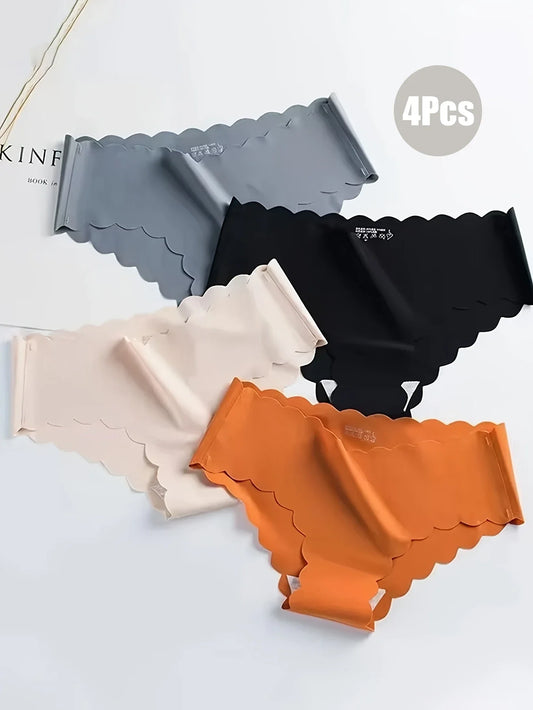 Ice Silk Seamless Women's Underwear
