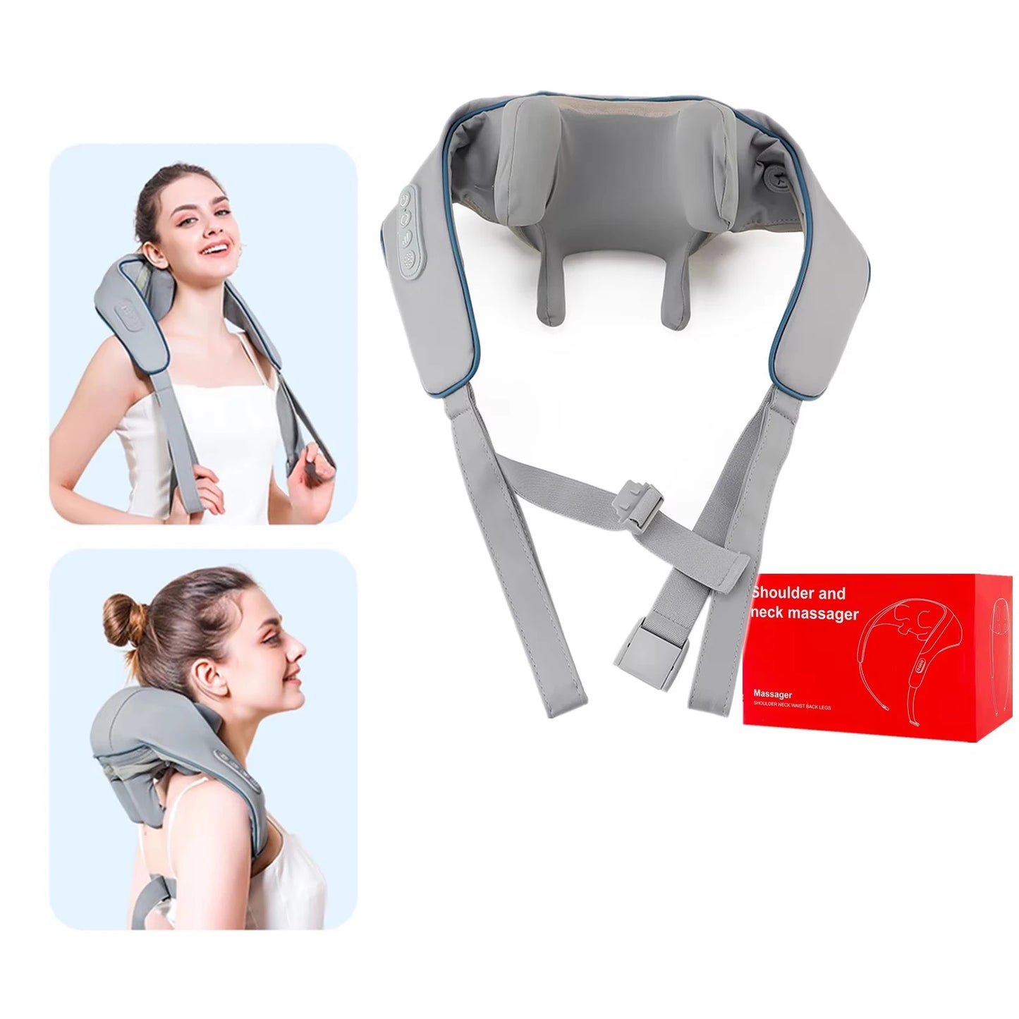 Neck And Back Soothing Heat Massager