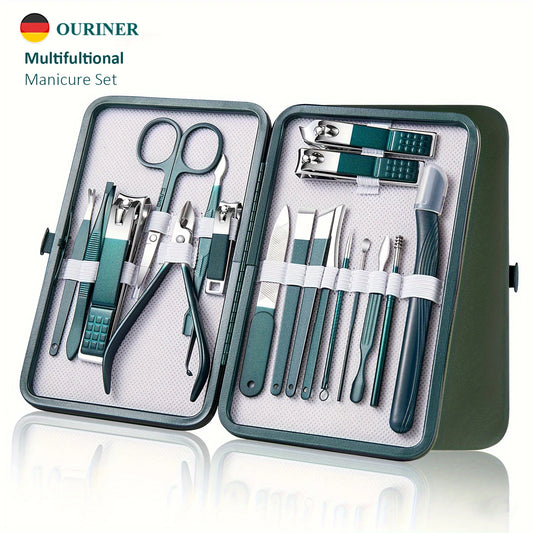 Professional Nail Care Kit Stainless Steel Manicure & Pedicure Set