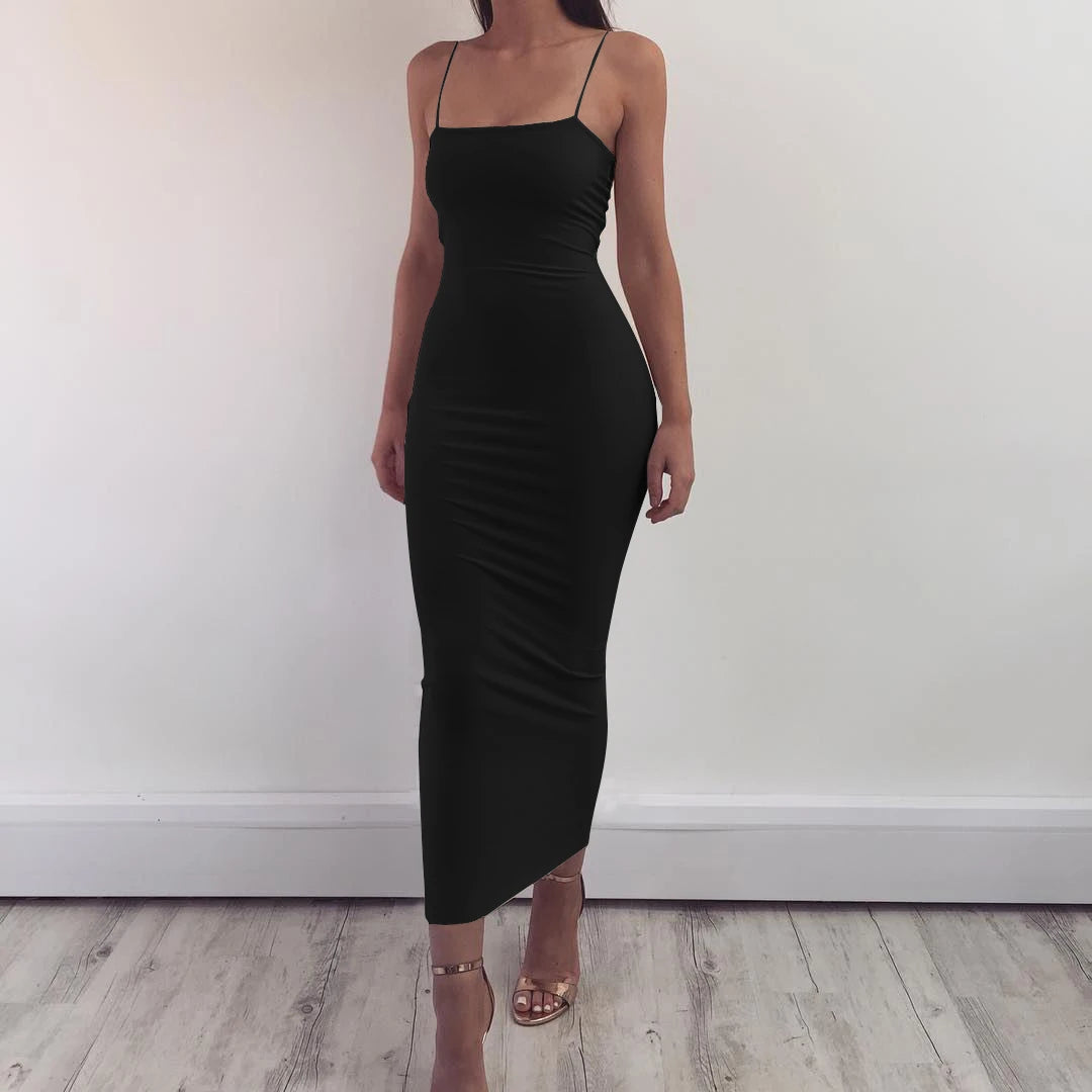 Summer Women's Dress Long Sling