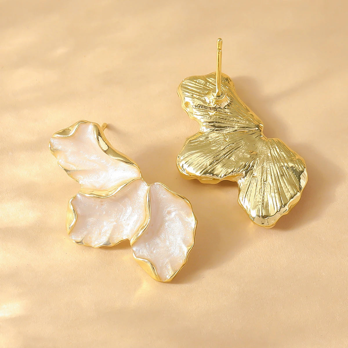Luxury Colorful Petal Earrings