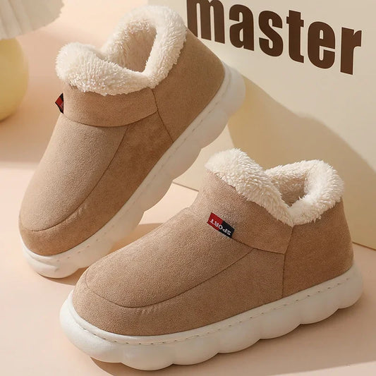 Plush Padded Shoes Female