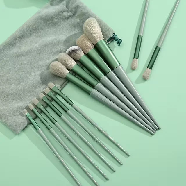 Colorful Makeup Brush Set