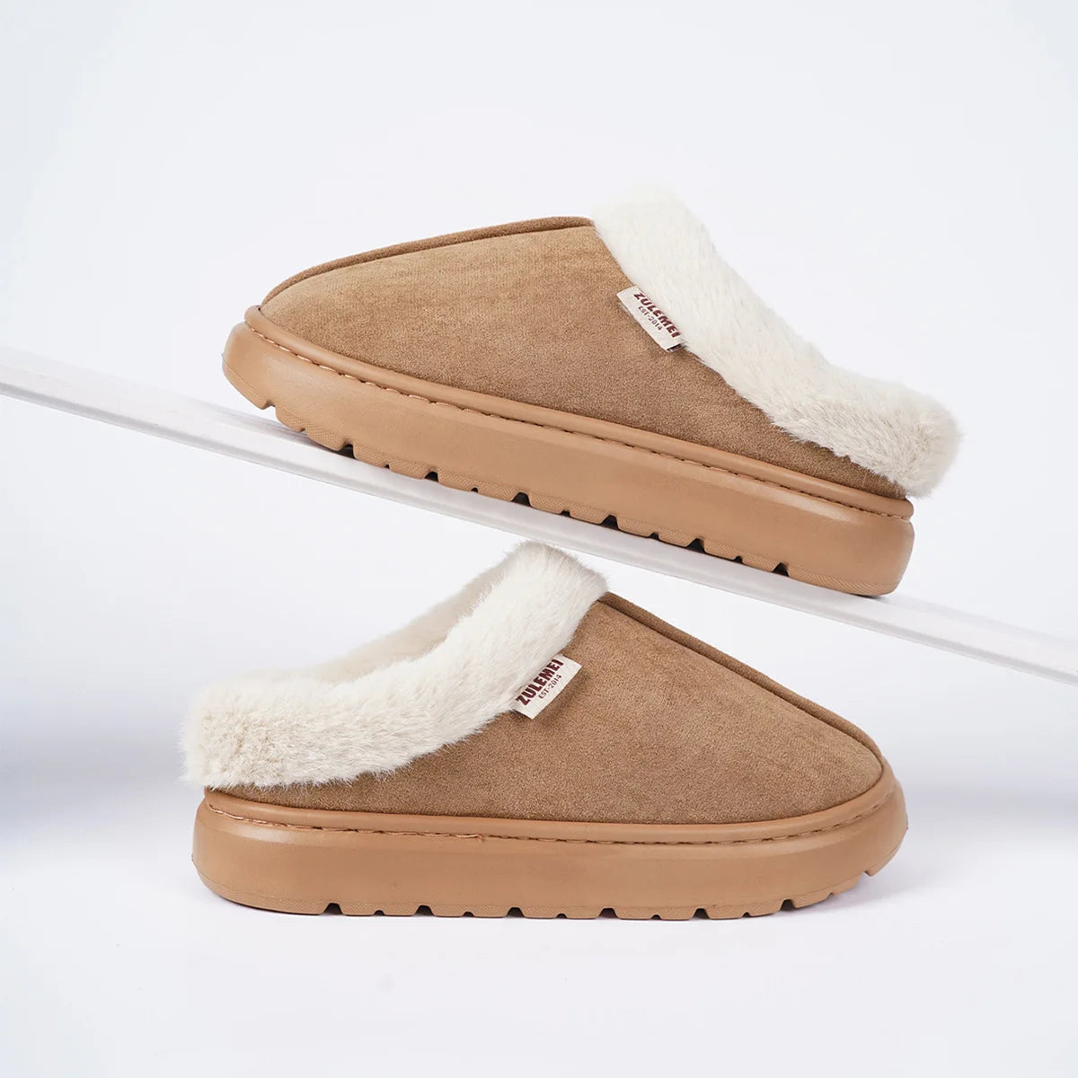 Plush Padded Shoes Female