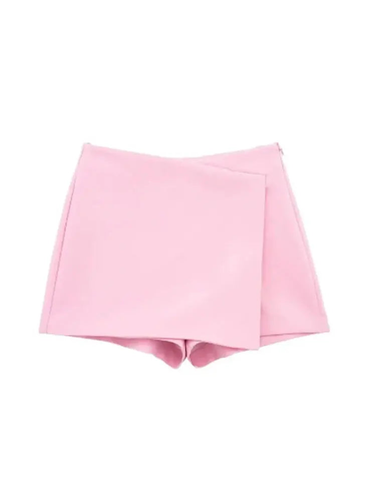 Shorts Skirts Vintage High Waist