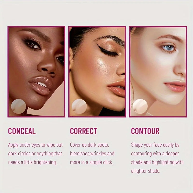 New Sponge Head Concealer for Dark Circles