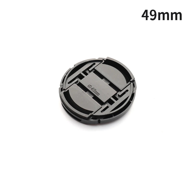 Camera Lens Cap High-quality 40.5mm 49mm 52mm 55mm 58mm 62mm 67mm 72mm 77mm 82mm Snap on Front Lens Cap for Camera