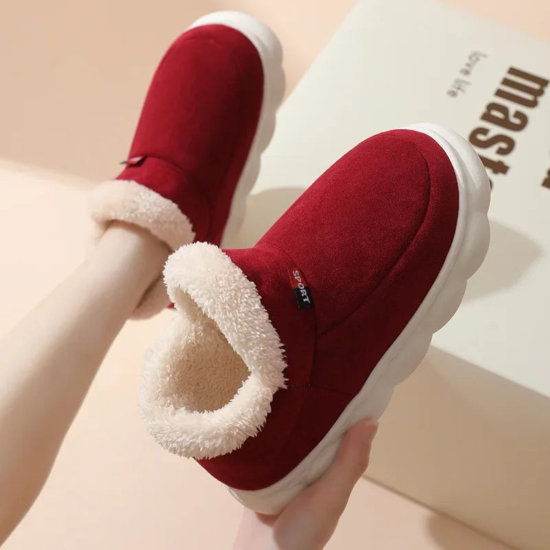 Plush Padded Shoes Female