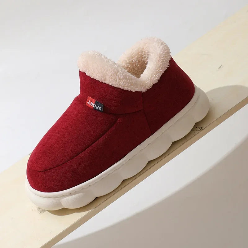 Plush Padded Shoes Female
