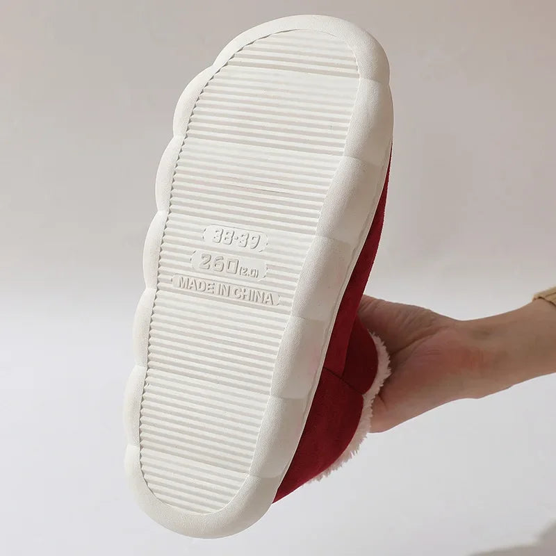 Plush Padded Shoes Female