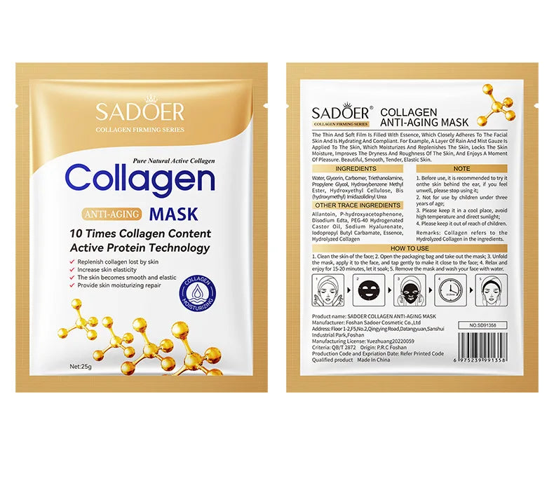 Collagen Face Mask Moisturizing Anti-aging