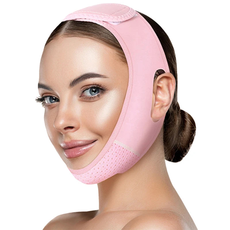 Reusable Face Strap, V Line Mask