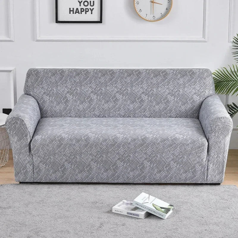 Flower Printed Elastic Sofa Cover