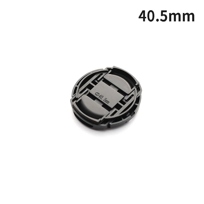 Camera Lens Cap High-quality 40.5mm 49mm 52mm 55mm 58mm 62mm 67mm 72mm 77mm 82mm Snap on Front Lens Cap for Camera
