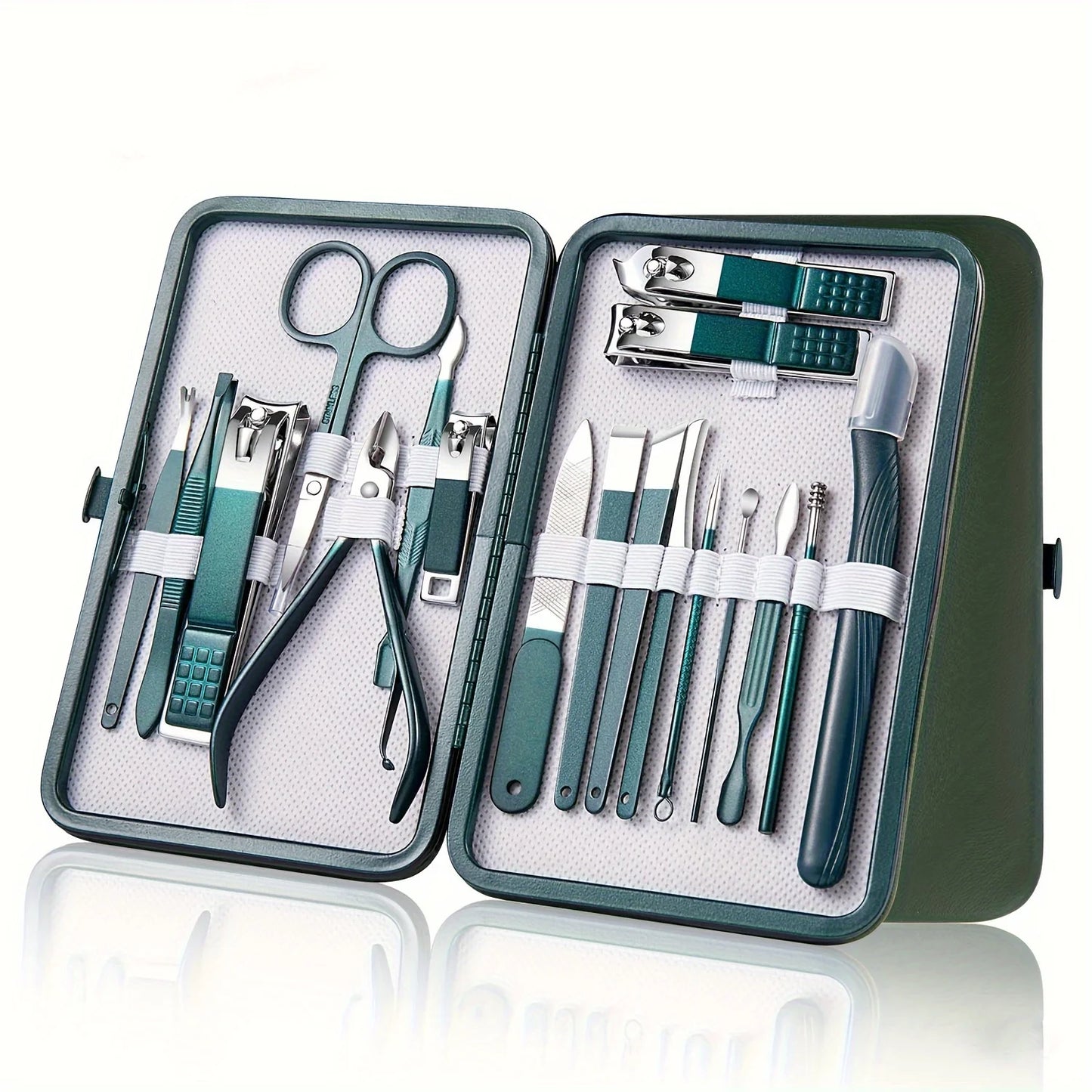 Professional Nail Care Kit Stainless Steel Manicure & Pedicure Set